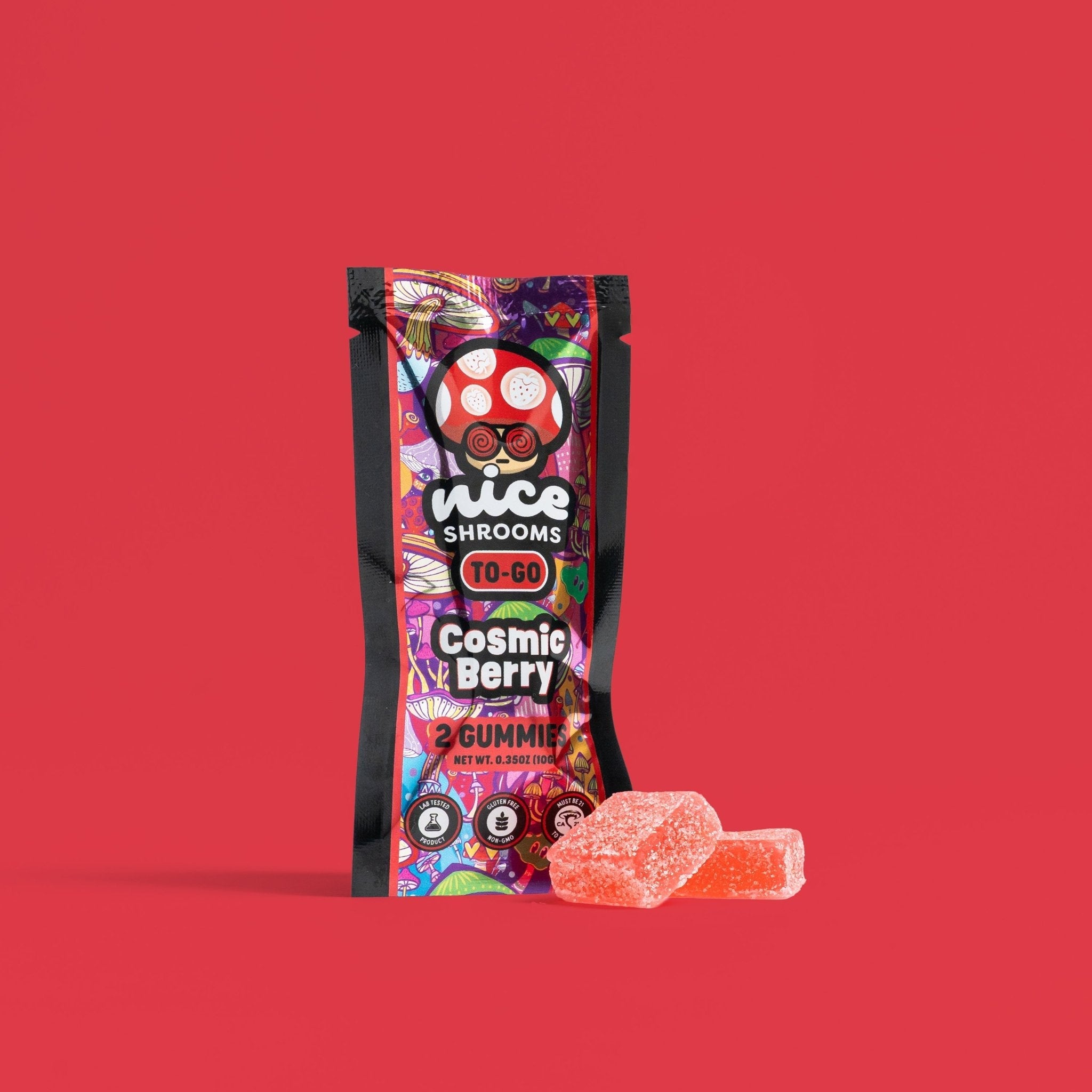 Cosmic Berry Mushroom Gummies - Nice Shrooms