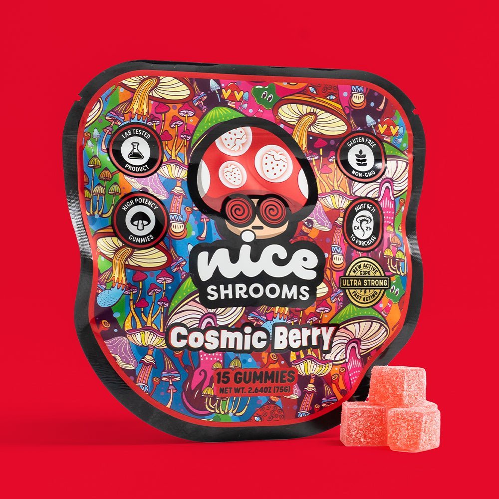 Cosmic Berry Mushroom Gummies - Nice Shrooms