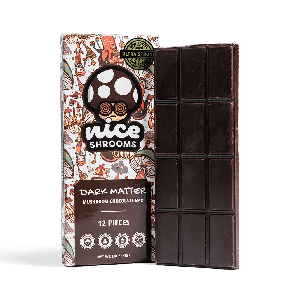 Dark Matter Mushroom Chocolate Bar - Nice Shrooms