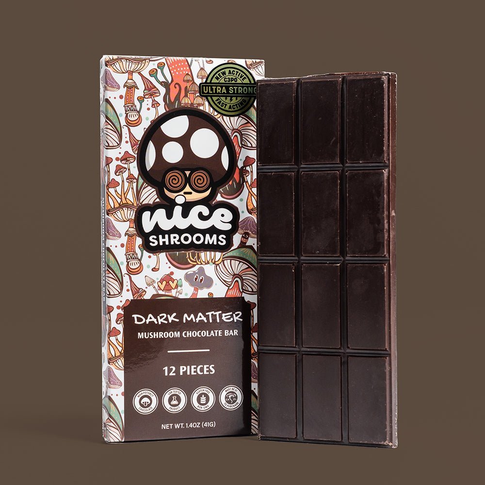 Dark Matter Mushroom Chocolate Bar - Nice Shrooms