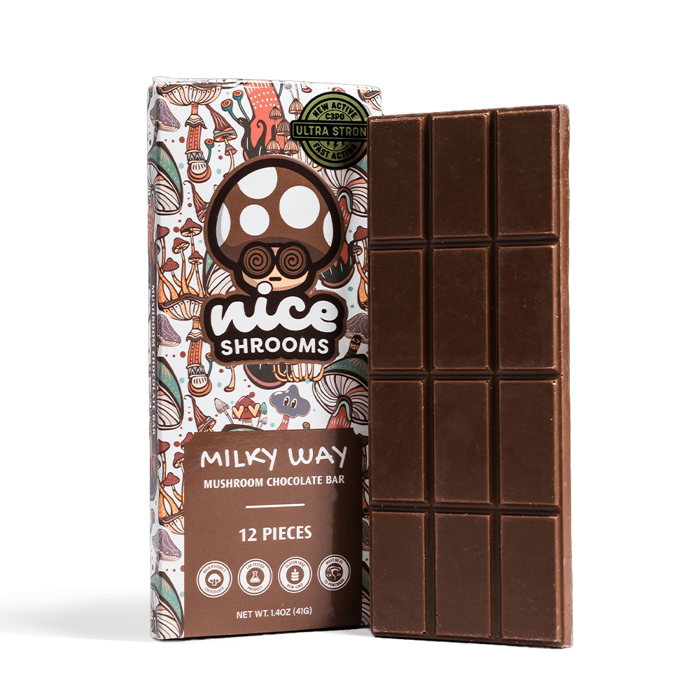 Milky Way Mushroom Chocolate Bar - Nice Shrooms