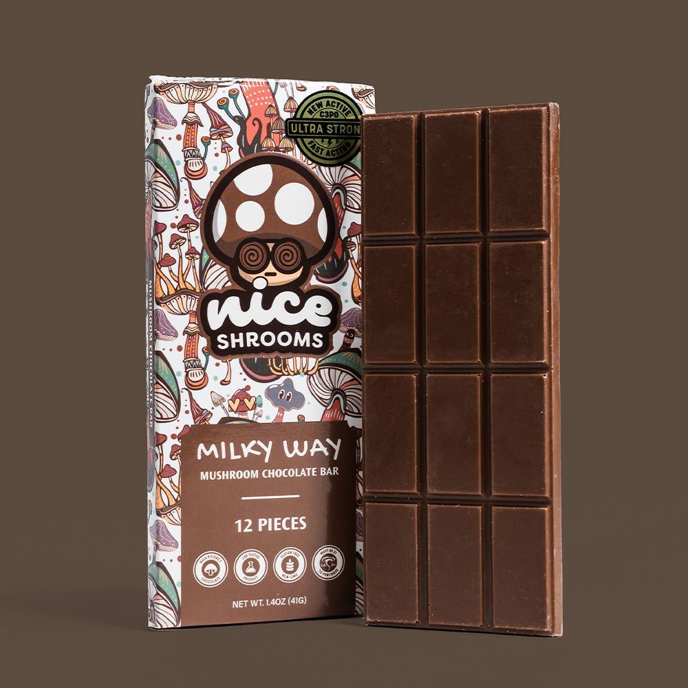 Milky Way Mushroom Chocolate Bar - Nice Shrooms