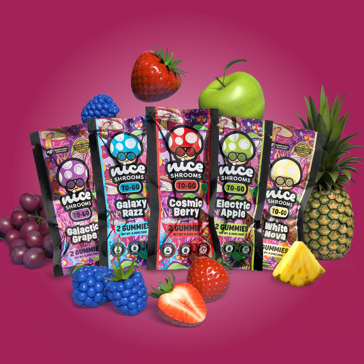 The Nice Try Mushroom Gummies Bundle - Nice Shrooms