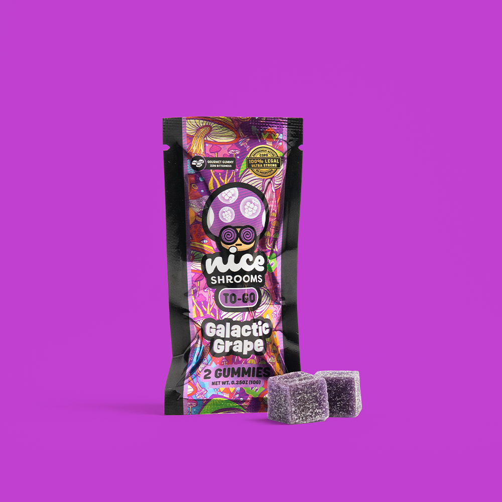 Galactic Grape Mushroom Gummies - Nice Shrooms